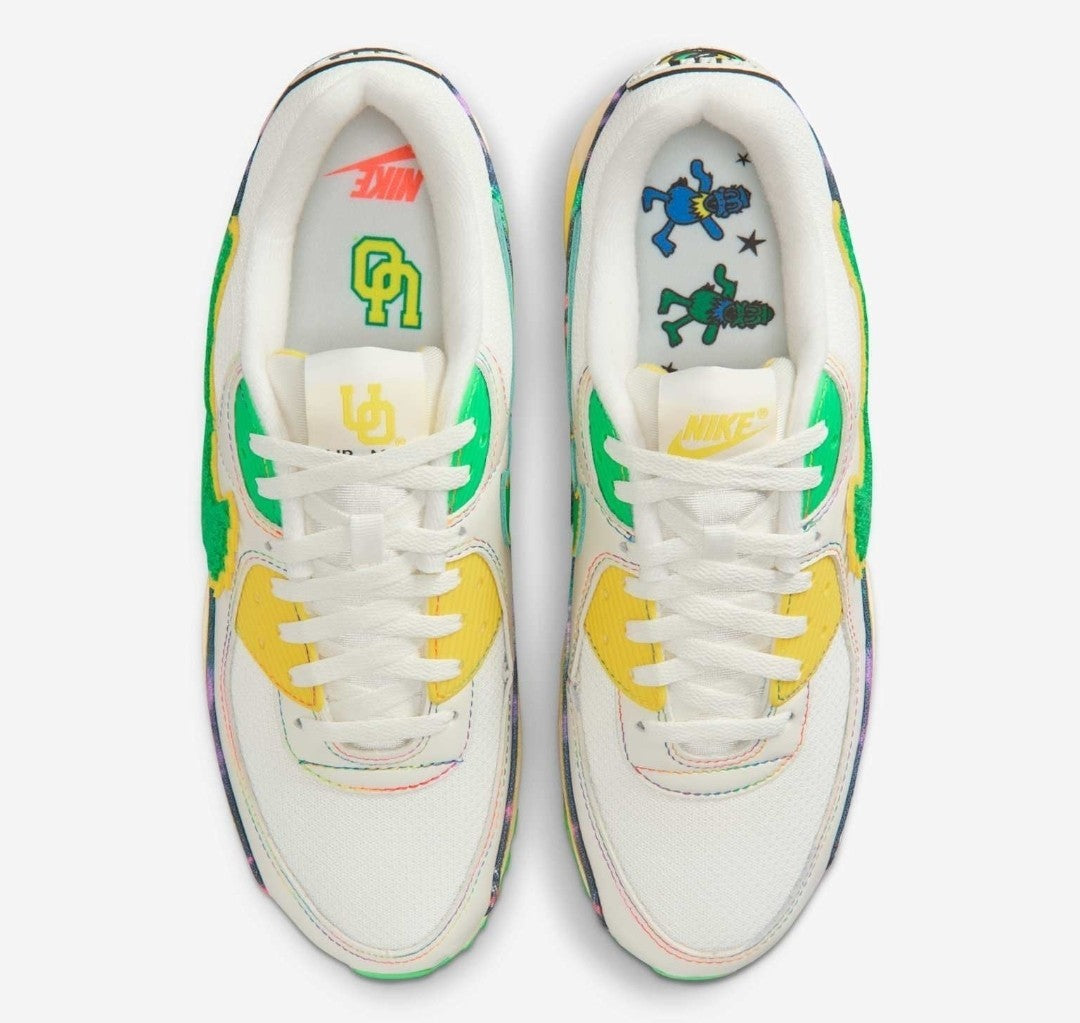 Nike Air Max 90 x Grateful Dead x University of Oregon Ducks